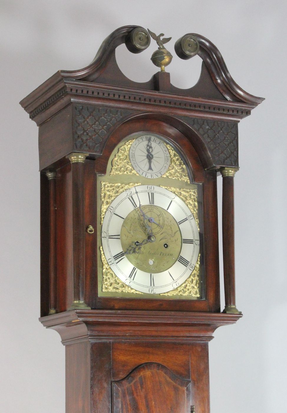 английские старинные напольные часы